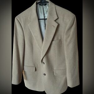 Men's vintage Jos. A. Bank 100% camel hair sport coat/blazer